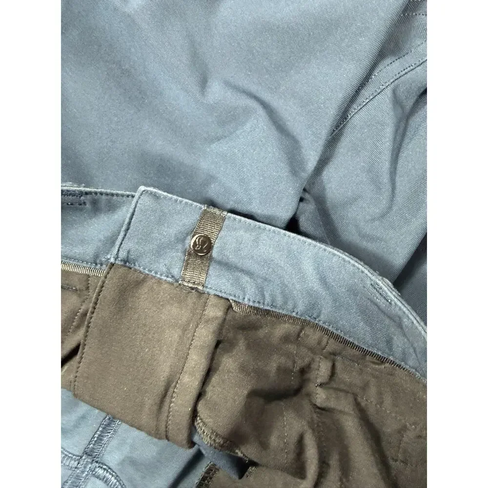 Lululemon Pants Mens 32x28 Navy Stretch Travel Casual Performance ABC Pant Slim